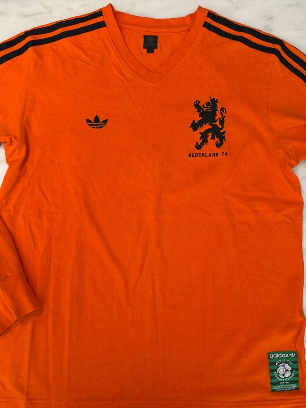 Adidas Holland Netherlands Long Sleeve TOTAL FOOTBALL Shirt XL RARE